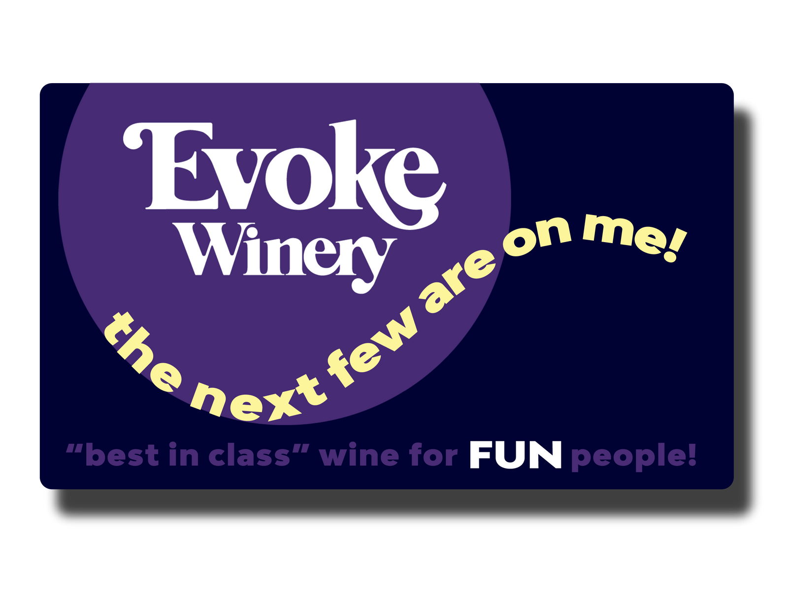 EVOKE WINERY GIFT CARD